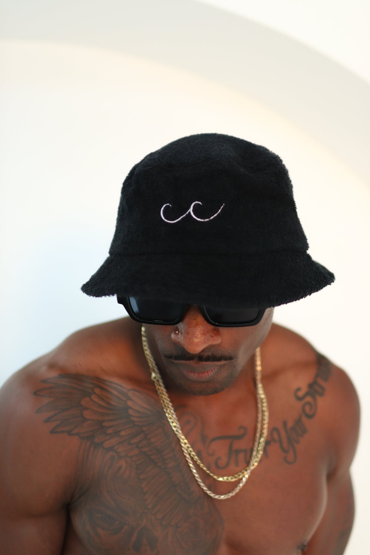 Unisex towel bucket hat