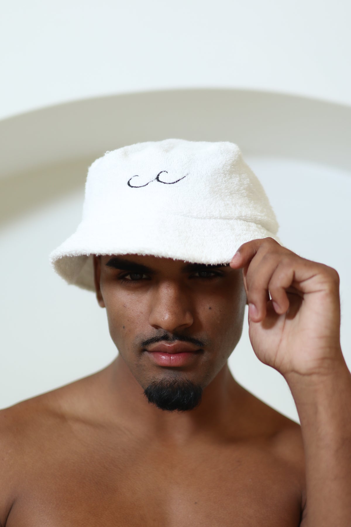 Unisex towel bucket hat