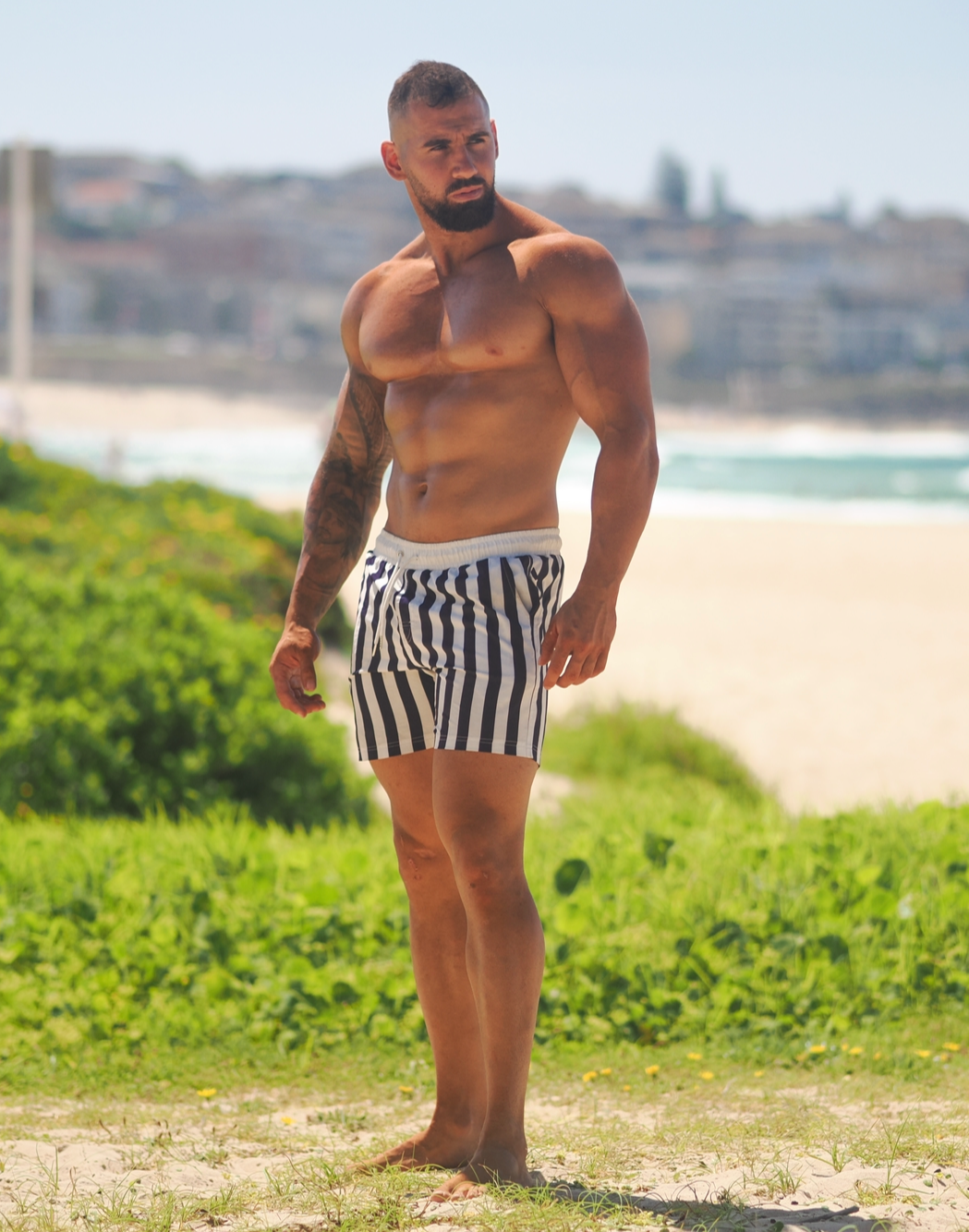 Men's Shorts - Baltic Stripes