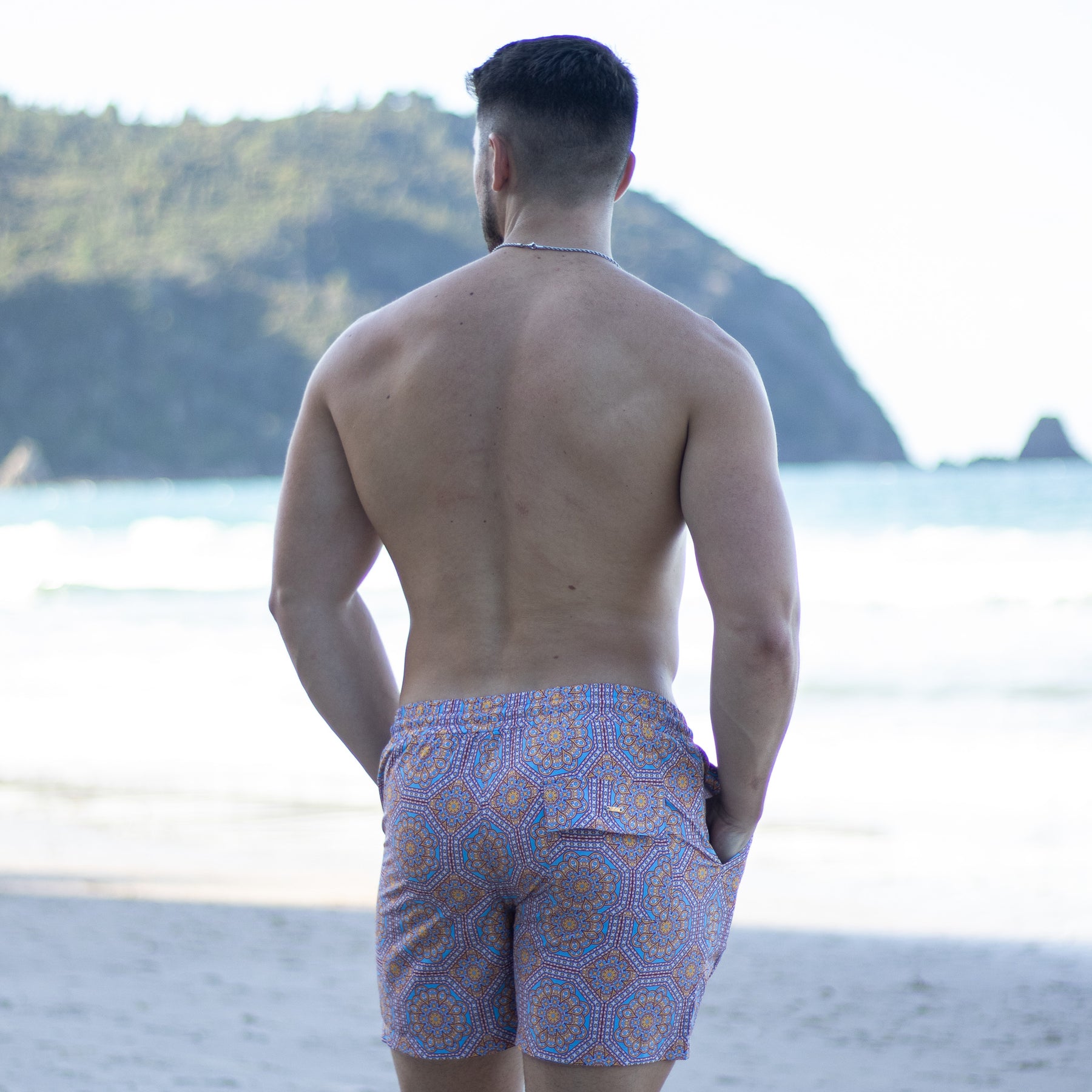 Men's Shorts - Coral